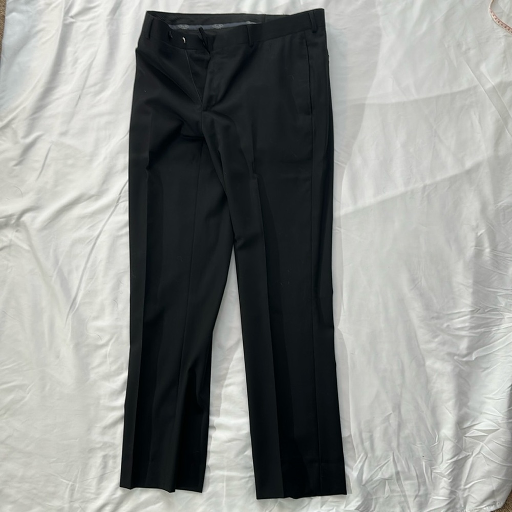 Men's black dress pants